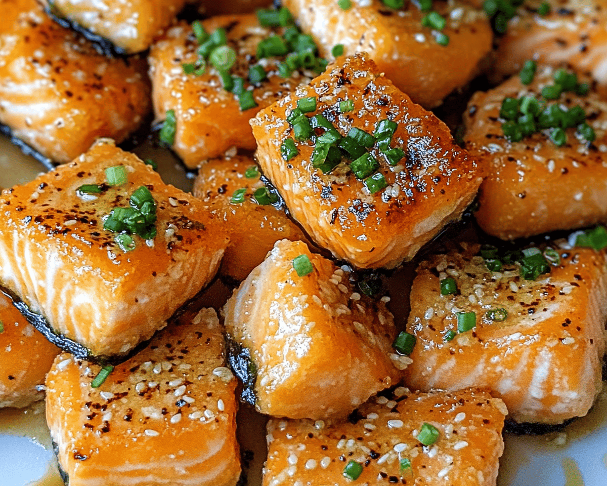 Crispy Bang Bang Salmon Bites
