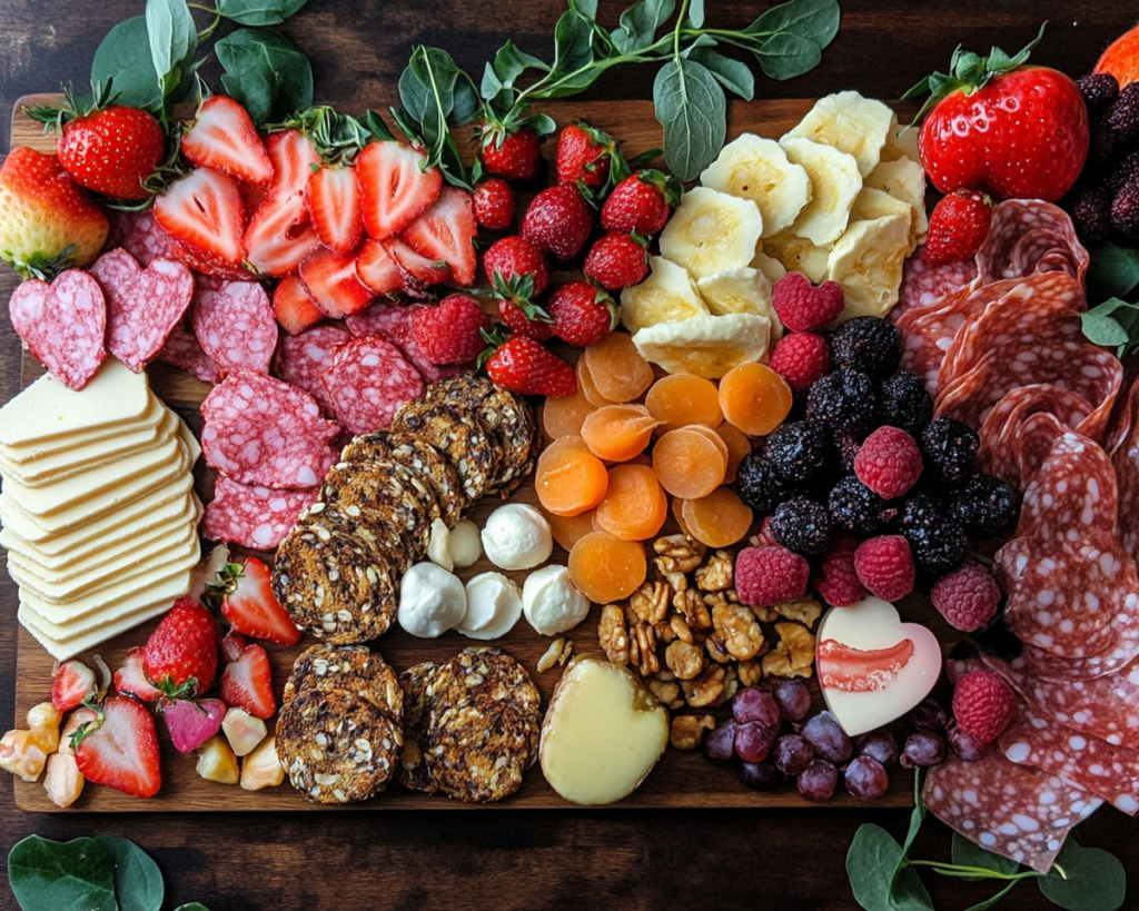 Sweet and Savory Valentine’s Brunch Board