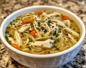 Keto Chicken Noodle Soup Recipe – Easy Low Carb Comfort Food