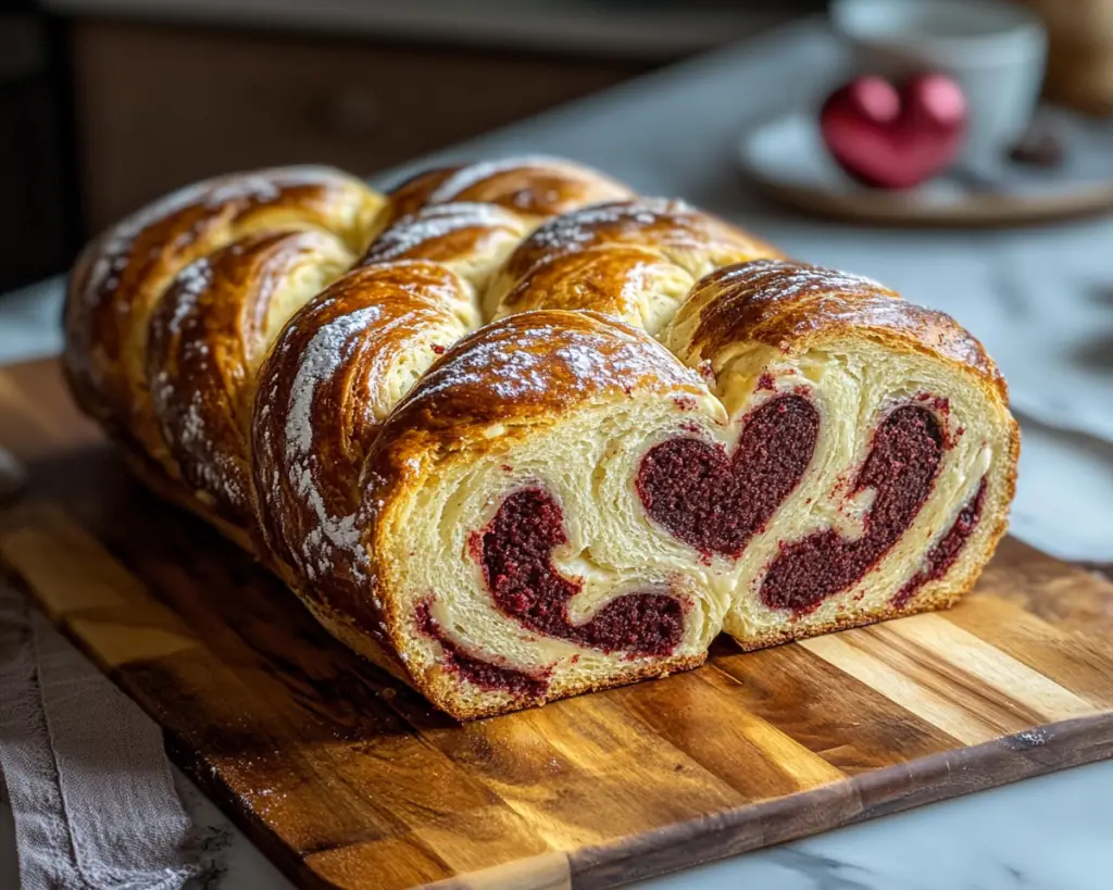 Red Velvet Sourdough Babka Recipe Easy Valentine’s Day Treat