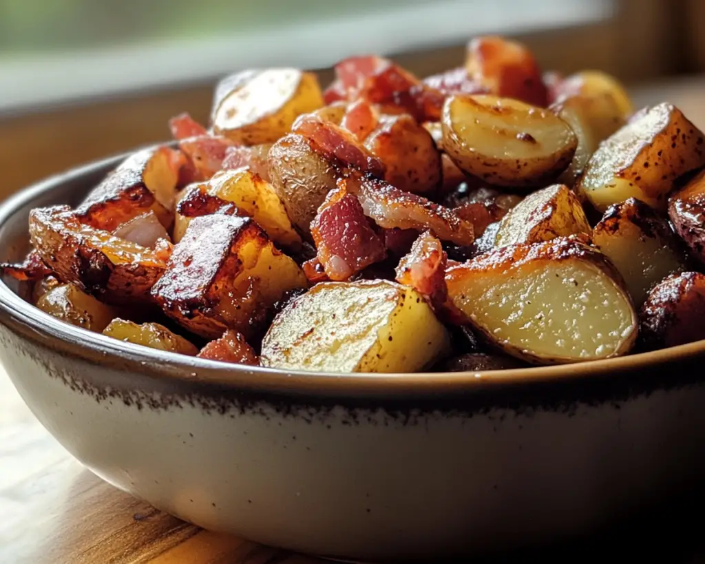 Crispy Bacon Honey Potatoes – Best Homemade Side Dish