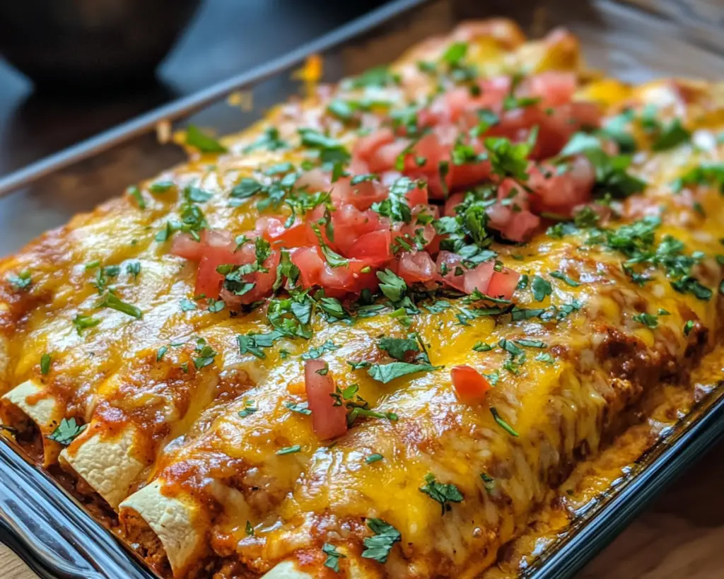 Breakfast Enchiladas with Sausage Gravy