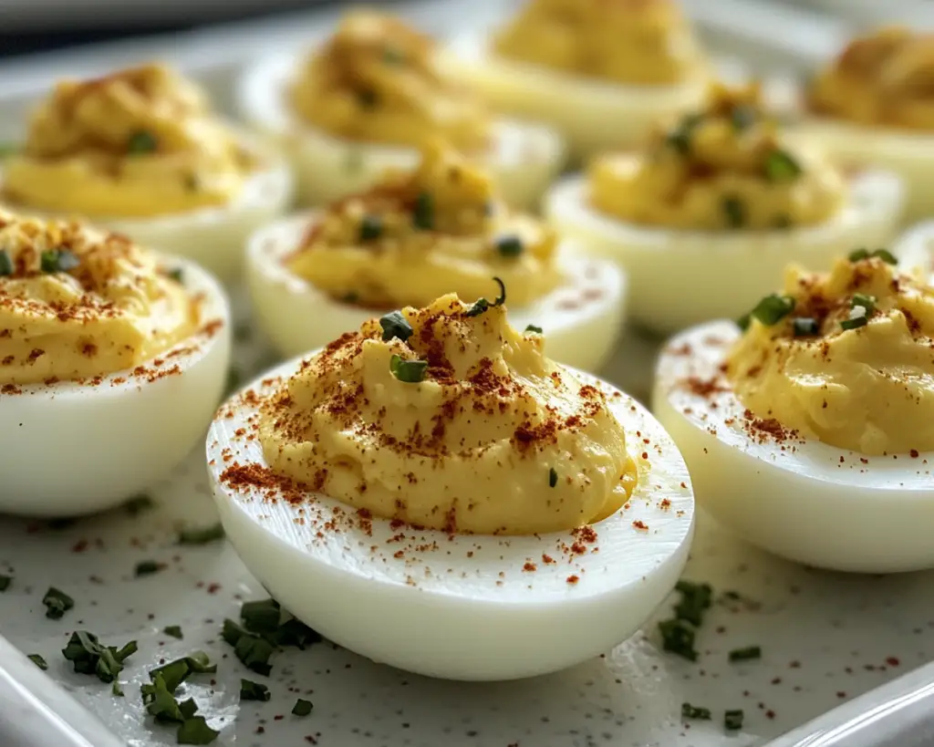 Deviled Eggs Recipe: Easy Homemade Appetizer Bites for Parties