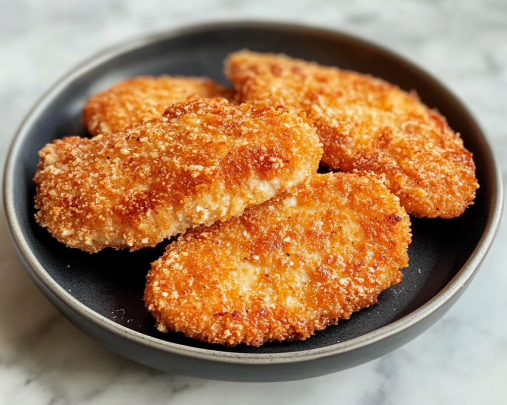 Easy Air Fryer Chicken Caesar Cutlets – Crispy & Perfect Meal