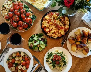 Shareable Galentine’s Dinner Party Dishes