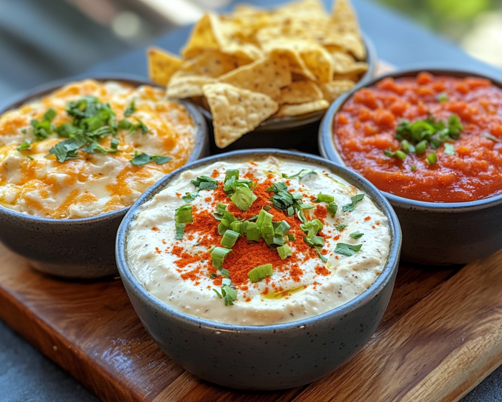 Ultimate Super Bowl Dip Trio