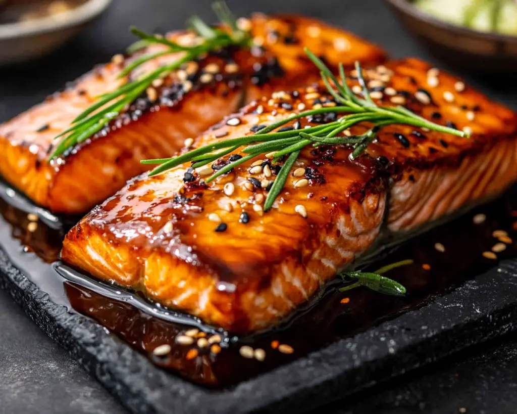 One-Pan Honey Soy Salmon with Crispy Edges