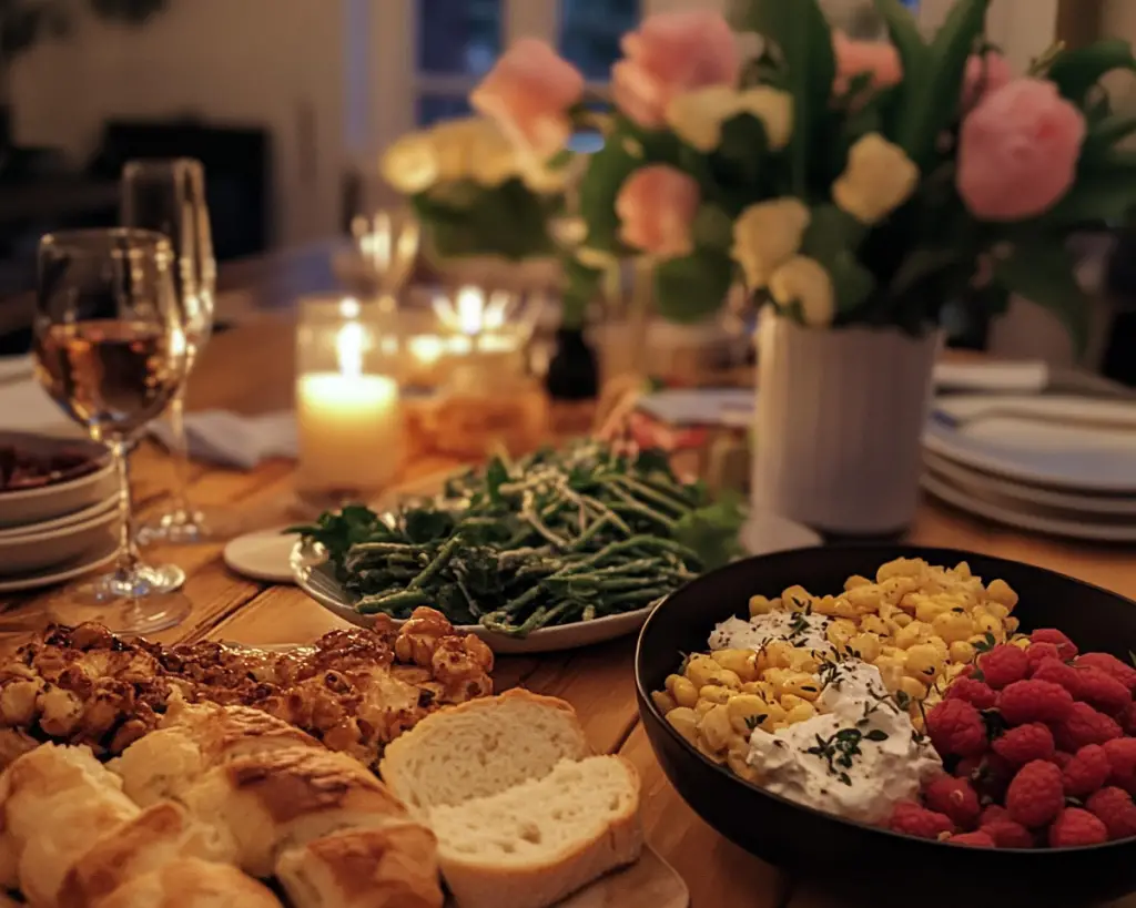 Chic Galentine’s Dinner Party at Home