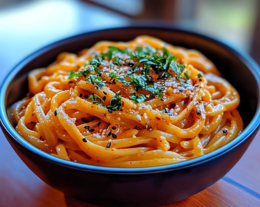 Creamy Gochujang Pasta – Easy Spicy Dinner in 20 Minutes