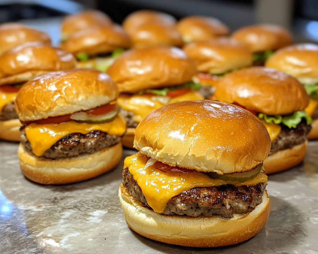 Easy Big Mac Sliders Recipe – Best Game Day Party Snack