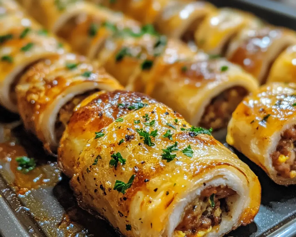 Sausage Egg Breakfast Roll-Ups – Quick & Easy Morning Treat