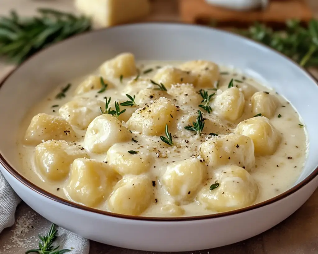 Creamy Gnocchi Recipe with White Sauce – Irresistibly Easy