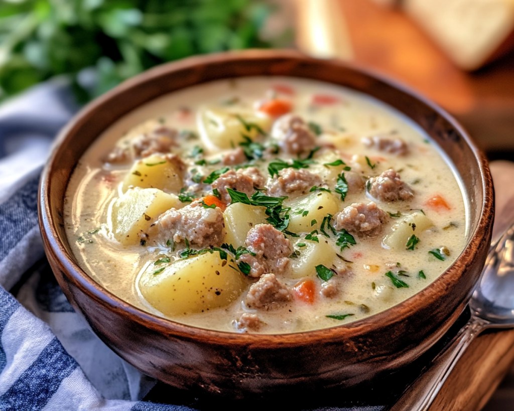Creamy Sausage Potato Soup – Best Easy Comfort Food Recipe