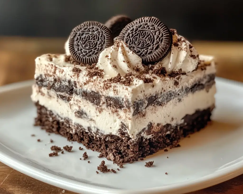 Creamy Oreo Dirt Cake Recipe – Easy No-Bake Dessert Idea
