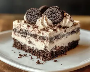Creamy Oreo Dirt Cake Recipe – Easy No-Bake Dessert Idea