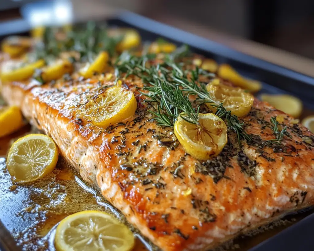 Baked Lemon Herb Salmon Everyone Is Loving This February