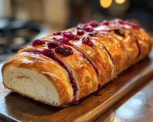 Cranberry Glazed Turkey Bread Recipe for a Perfect Valentine’s Day