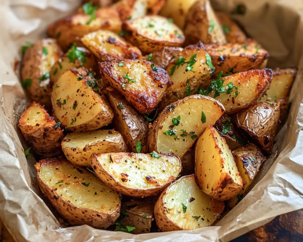 Crispy Oven Roasted Potatoes Better Than Fried