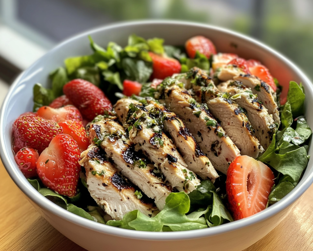 Strawberry Chicken Salad Recipe – Easy Valentine’s Day Lunch Idea