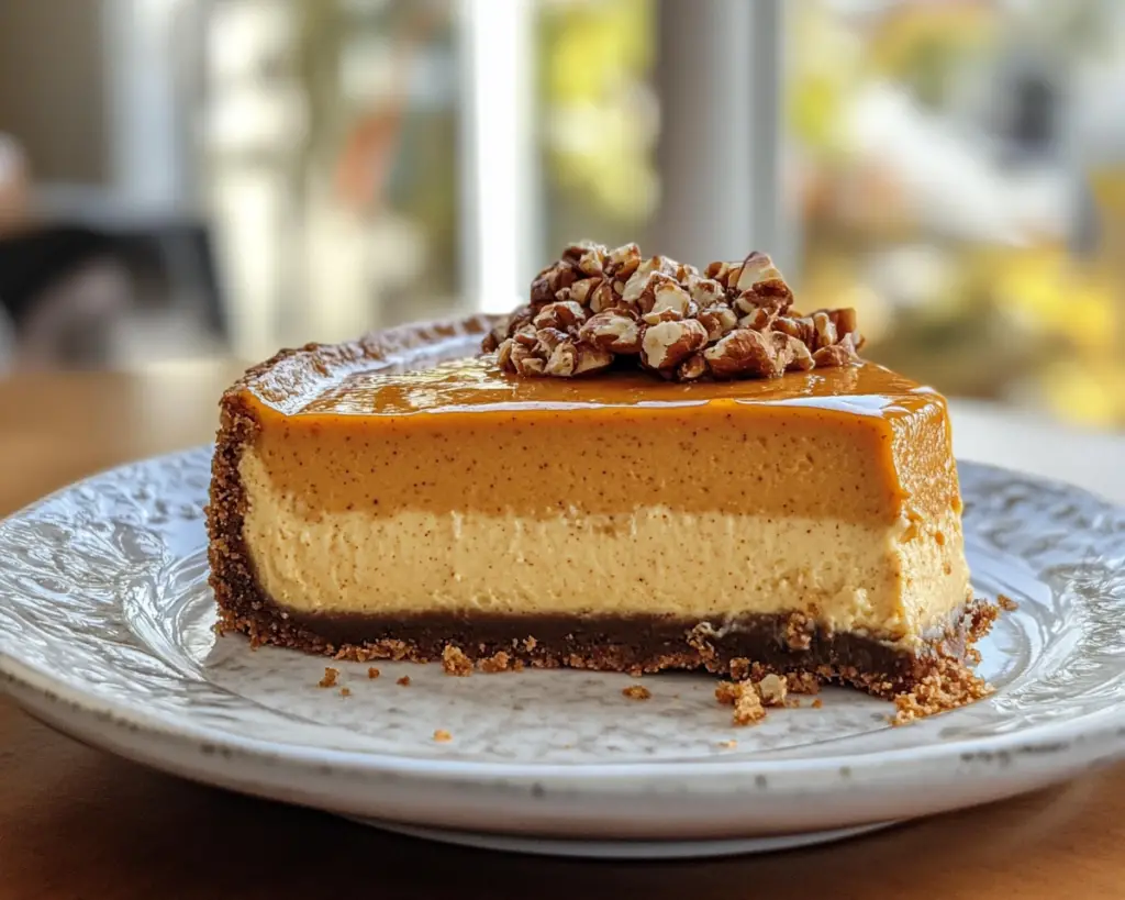 Traditional Pumpkin Cheesecake