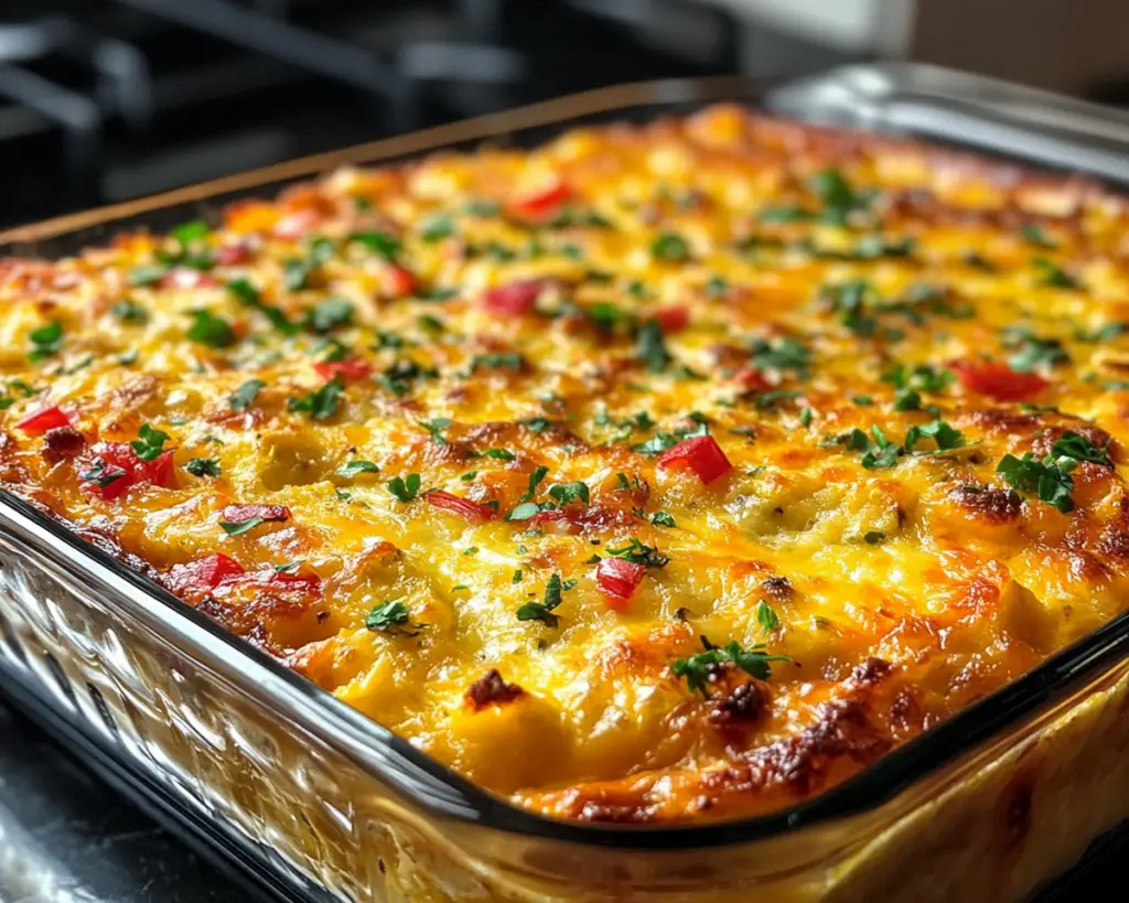 Breakfast Casserole – Cheesy, Savory & Totally Addictive!
