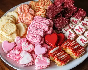 Pink and Red Valentine’s Party Snacks