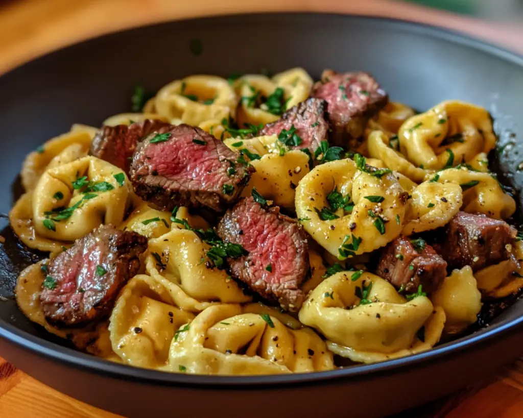Garlic Steak Tortellini