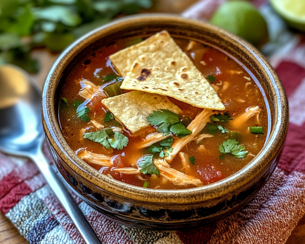 Easy Chicken Tortilla Soup Recipe for Cozy Comfort