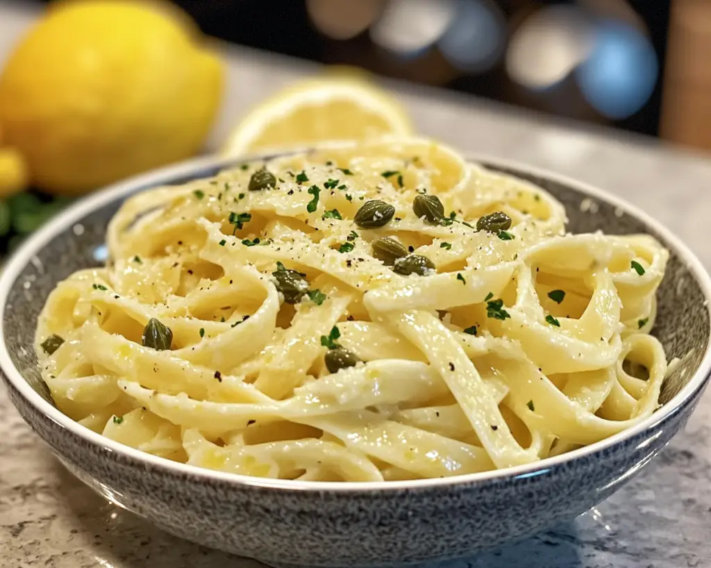 Lemon Caper Sauce Recipe: Easy Homemade Zesty Pasta Topping