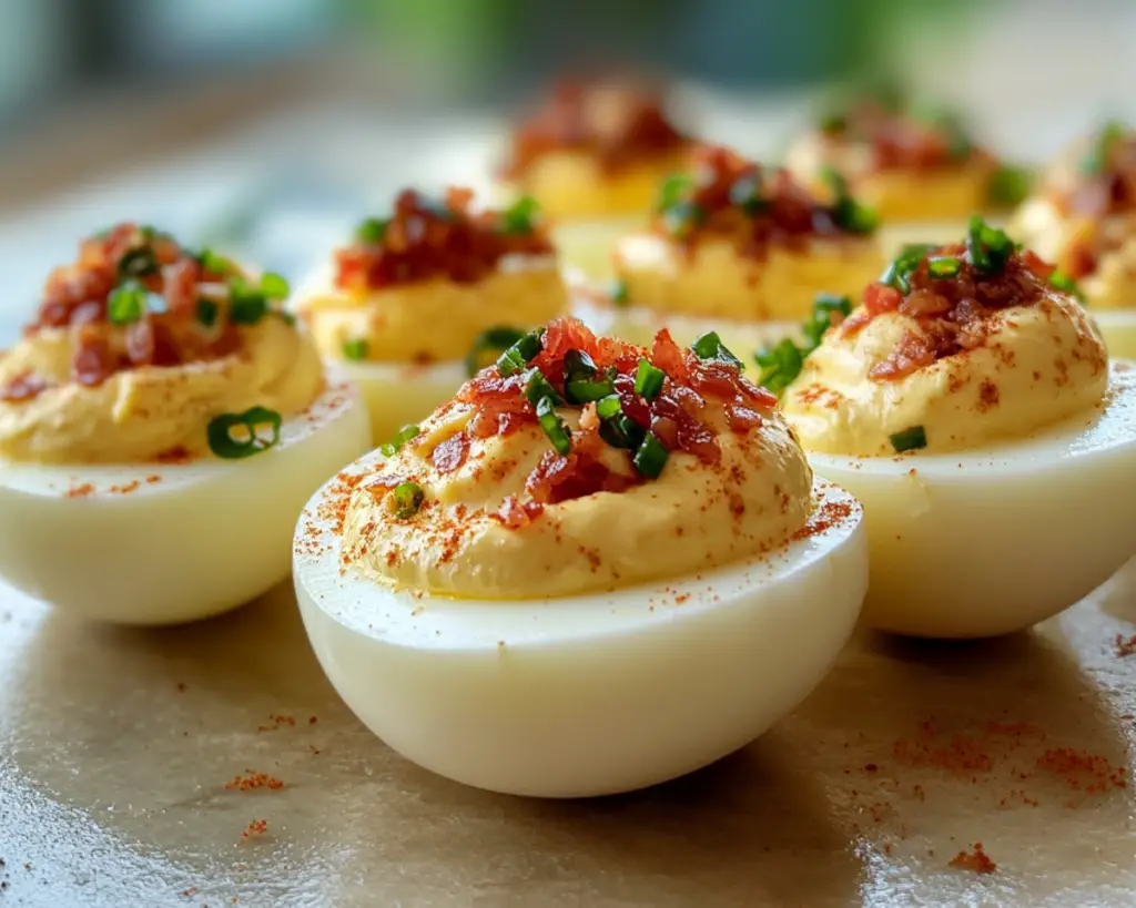 Perfect Deviled Eggs with Bacon – Easy Recipe for Irresistible Flavor