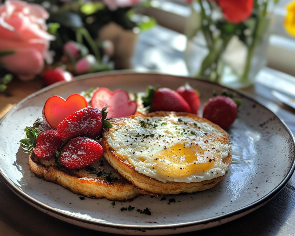 Simple Elegant Valentine’s Morning Brunch