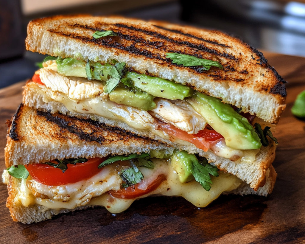 Chicken Avocado Melt Sandwich Recipe – Easy 20-Min Grilled Dinner