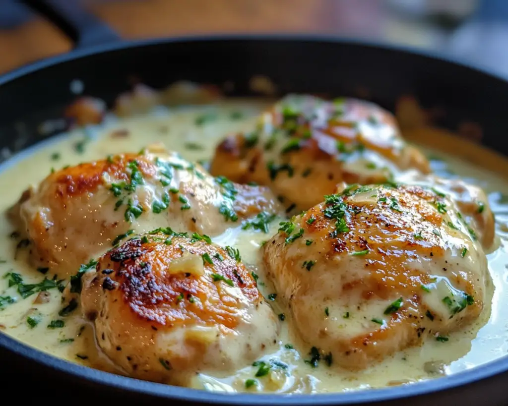 Creamy Garlic Chicken
