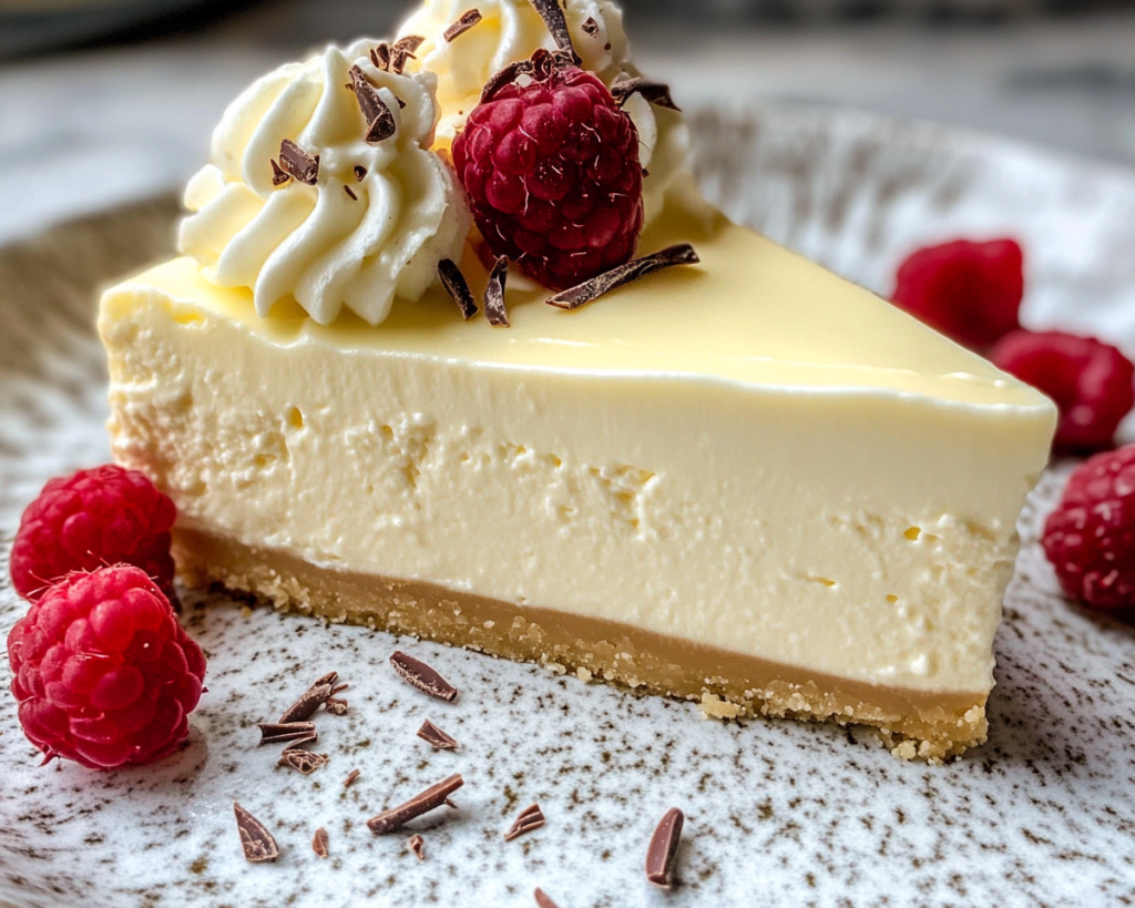 Creamy Vanilla Bean White Chocolate Mousse Cheesecake – Easy No Bake Dessert