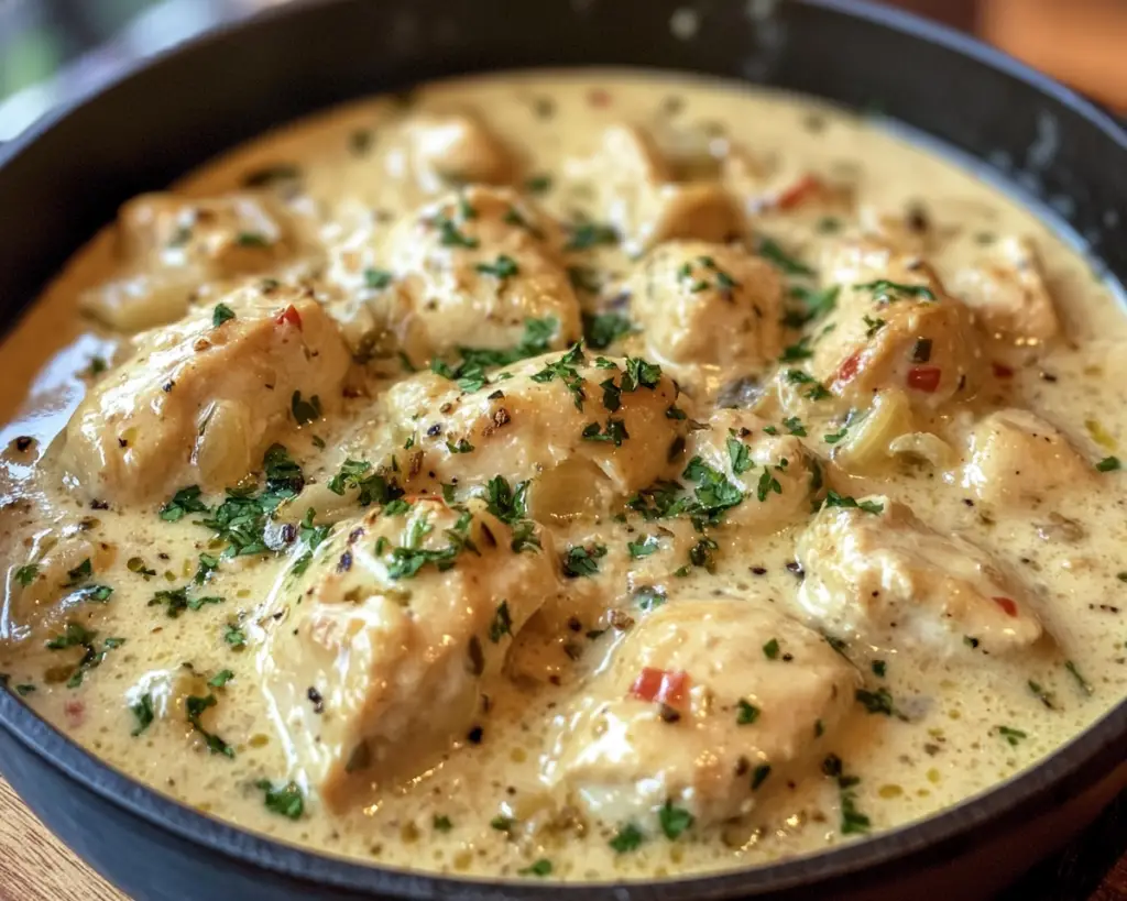 Creamy garlic chicken meals