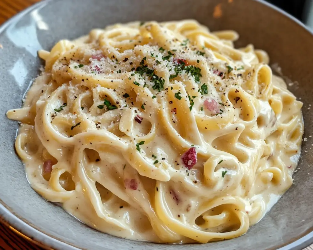 Creamy Pink Alfredo Pasta: Easy Valentine’s Day Dinner Recipe