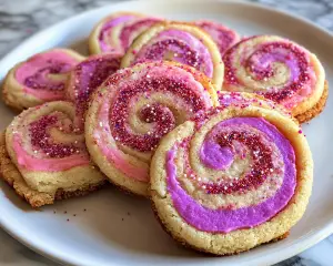 Swirl Cookies Recipe – Easy Valentine’s Day Pinwheel Treats with Sprinkles