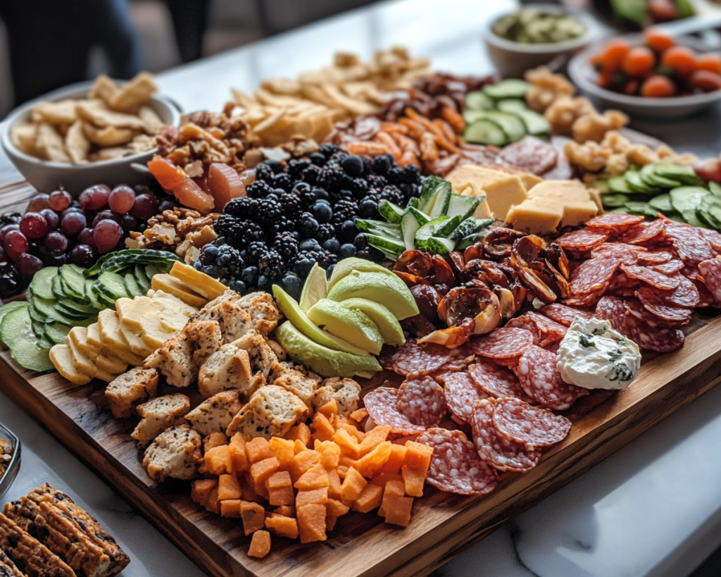 Super Bowl Party Appetizer Board Crowd-Pleasing