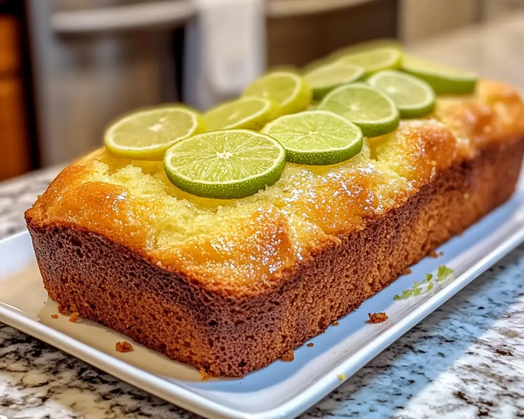 Key Lime Pound Cake Loaf – Easy Ultra Moist Homemade Recipe