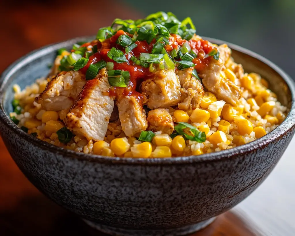 Tasty Street Corn Chicken Bowl