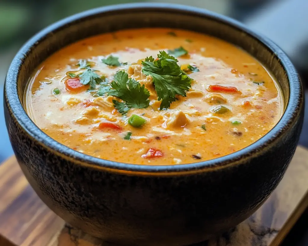 Creamy Chile Relleno Soup Recipe – Easy Chicken & Cheese Dinner