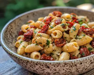 Pasta Salad with Sun-Dried Tomatoes