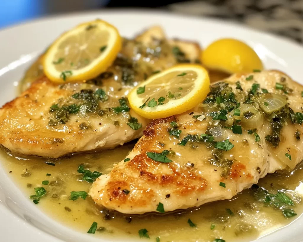 Spring Dinner Party Chicken Piccata