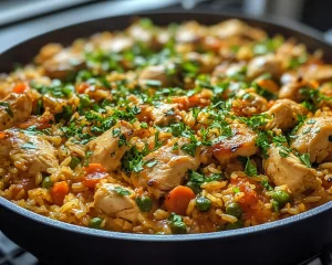 Easy Dinner Recipes for Family Comfort Foods: Chicken and Rice Skillet