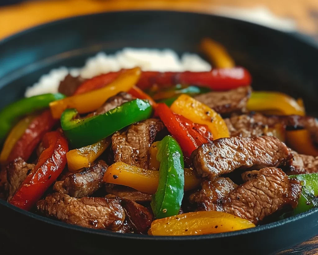 Quick & Flavorful Pepper Steak in 25 Minutes