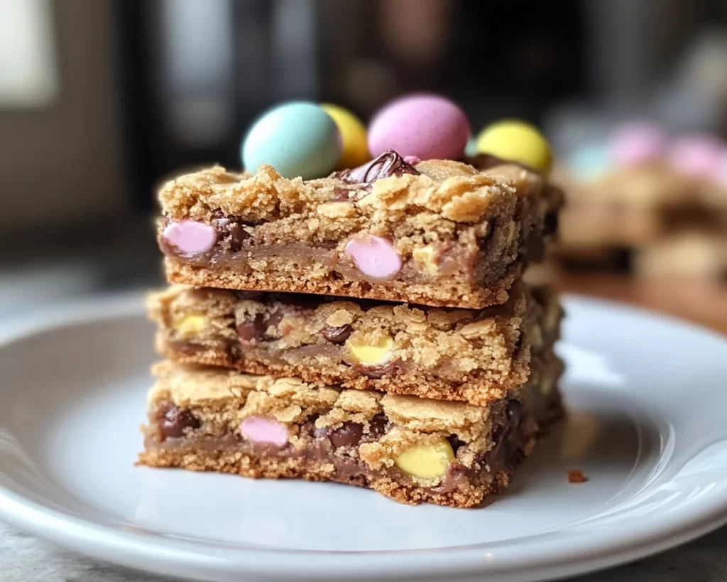 Spring Cookies: Cadbury Egg Cookie Bars (Easy)