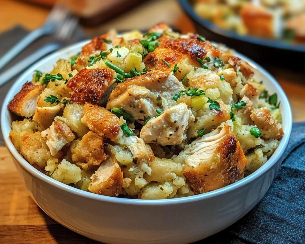 Cozy Slow Cooker Chicken Stuffing Recipe