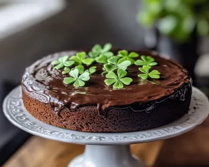 St Patrick’s Day Guinness Chocolate Cake