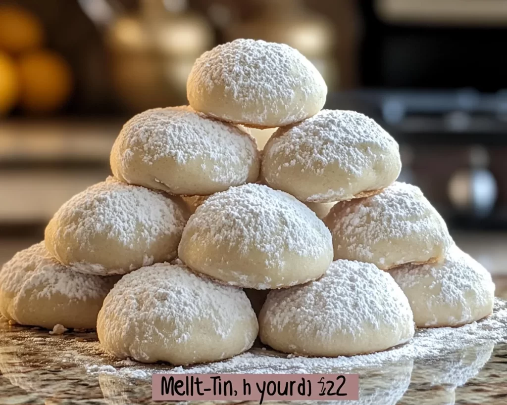 Melt-In-Your-Mouth Mexican Wedding Cookies