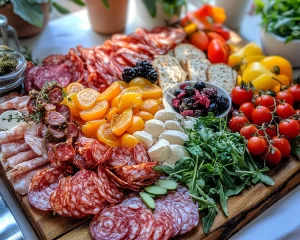 Spring Dinner Party: Spring Charcuterie Board Ideas + Fresh Salad